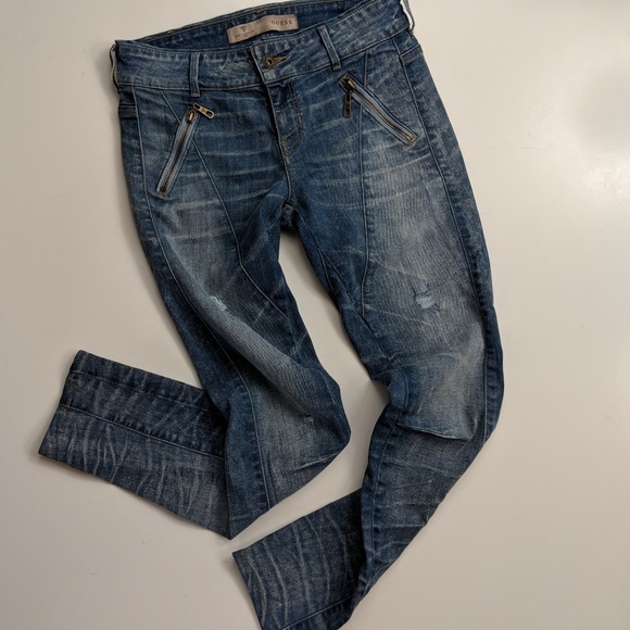 guess moto jeans